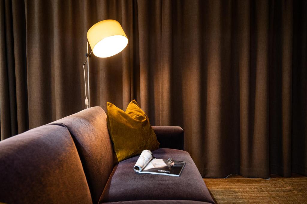 Posezení v ubytování Apartment Stifter