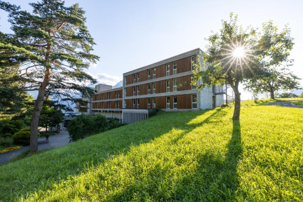 Zahrada ubytování B&B Hotel Mattli Übernachtung Frühstück