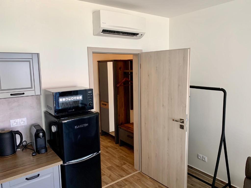 Kuchyň nebo kuchyňský kout v ubytování Apartmán C16 Mikulov