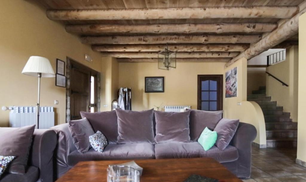 Posezení v ubytování Casa Insol