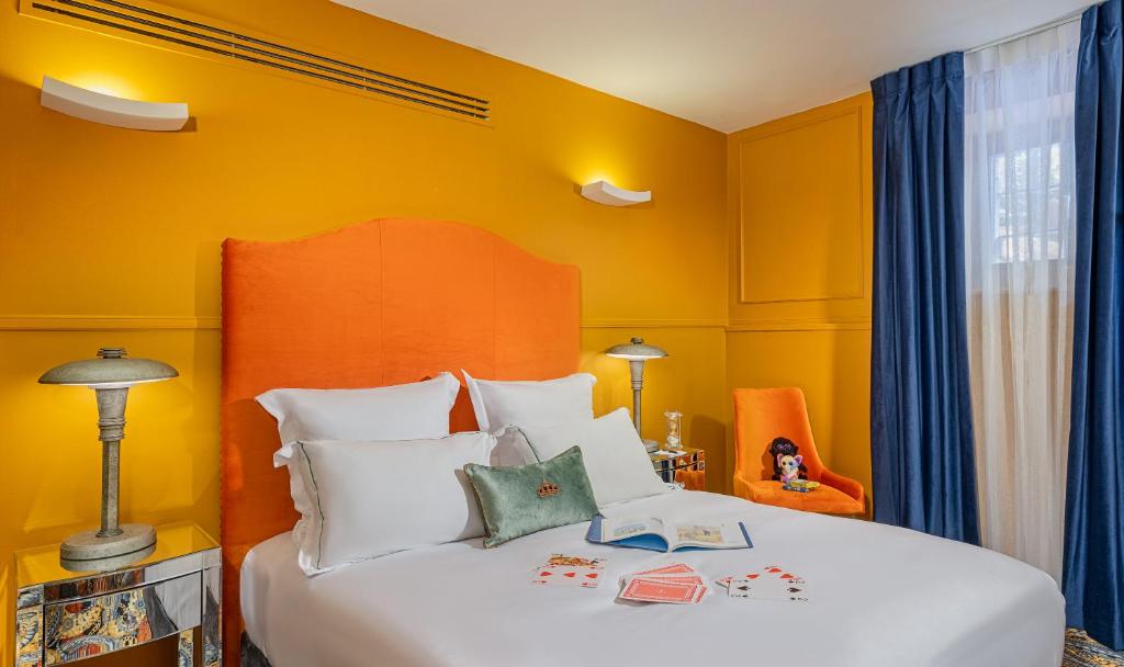 Katil atau katil-katil dalam bilik di Villa Brown Moshava - a member of Brown Hotels