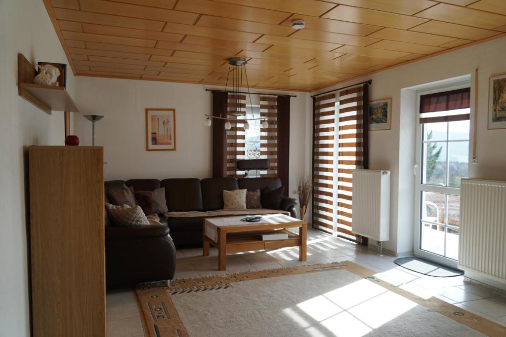 Posezení v ubytování Ferienwohnung Köck