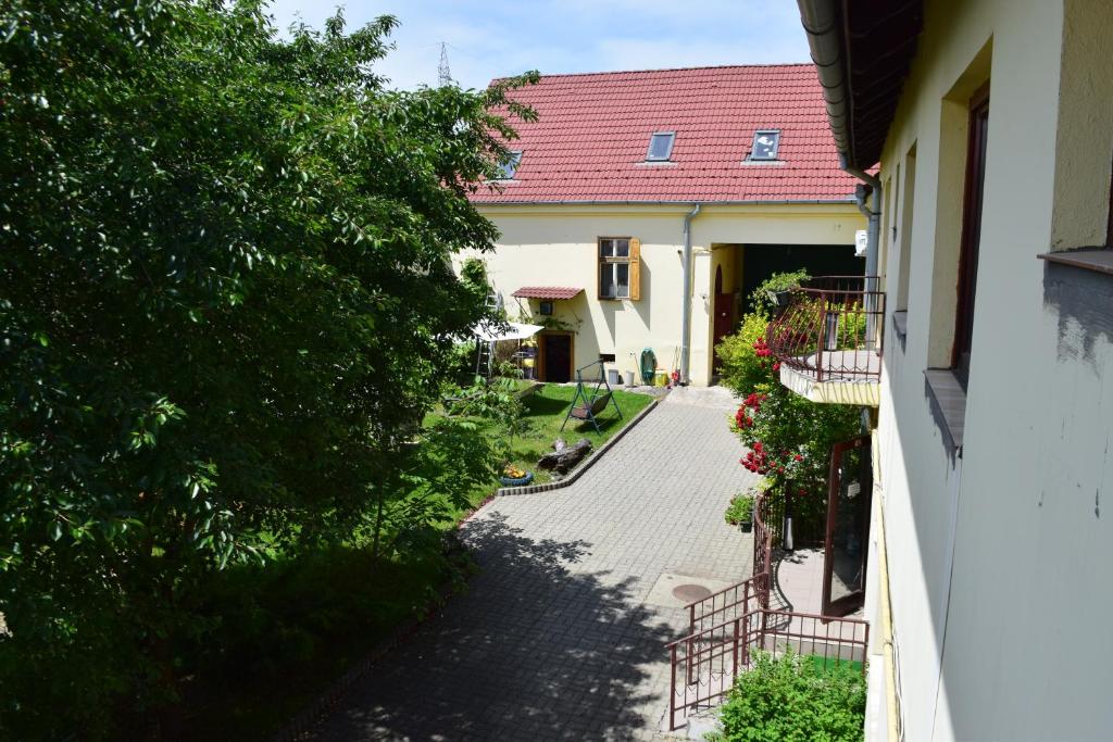 Zahrada ubytování Pension GreenHouse