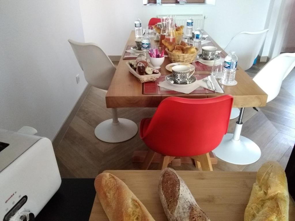 Posezení v ubytování mon château en Berry