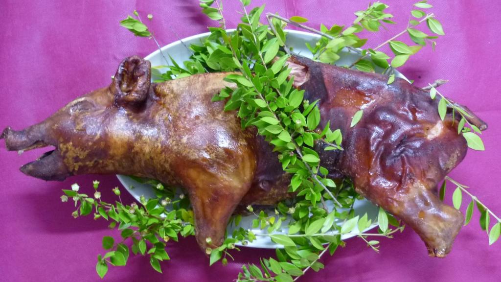 Eten bij of ergens in de buurt van de vakantieboerderij

