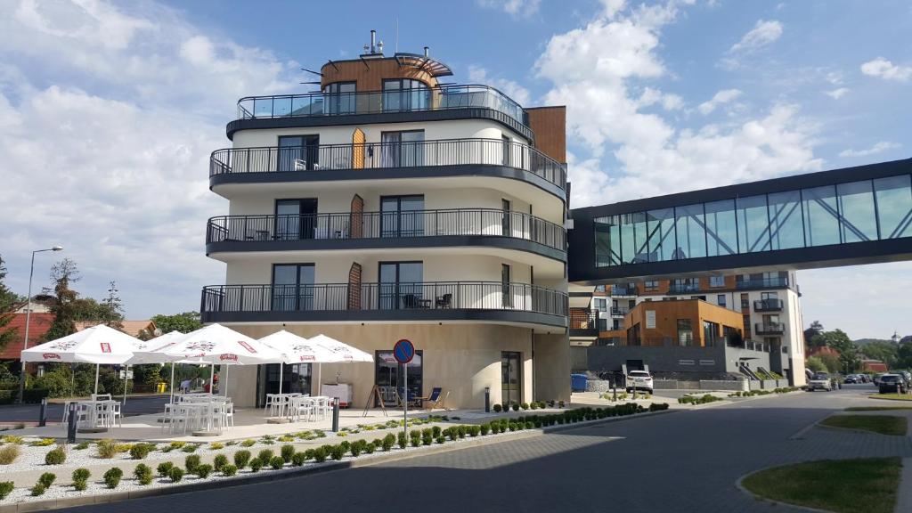 Budova, v ktorej sa apartmán nachádza