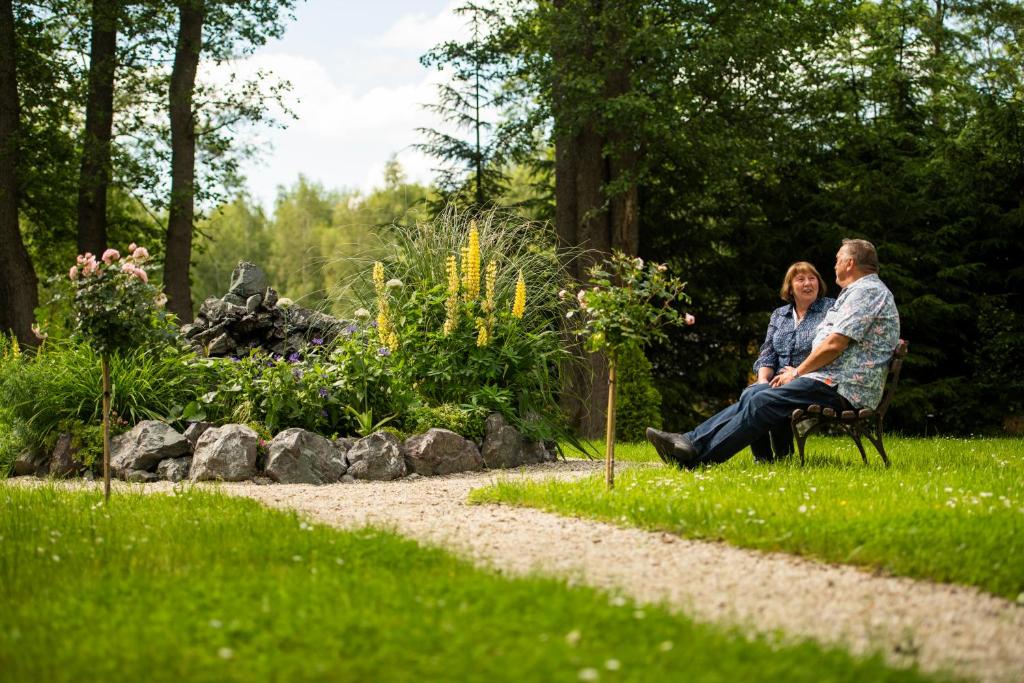 Zahrada ubytování Hotel Vogtland