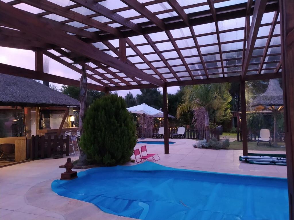 Bazén v ubytování Resort 77 nebo v jeho okolí