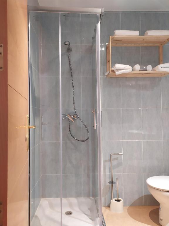 Koupelna v ubytování Apartamentos "EL BARCO"