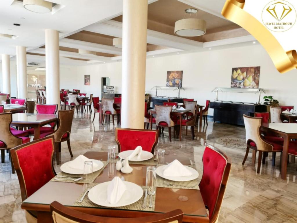 Restaurace v ubytování Jewel Matrouh Hotel