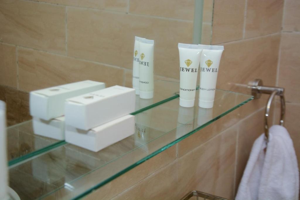 Koupelna v ubytování Jewel Matrouh Hotel