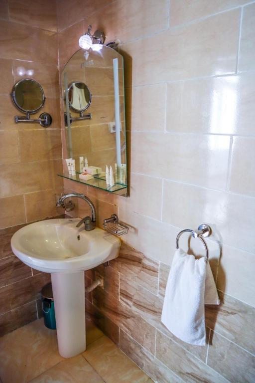 Koupelna v ubytování Jewel Matrouh Hotel