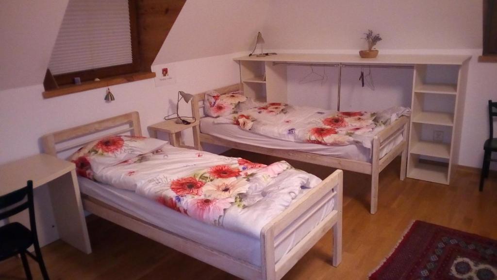 Posteľ alebo postele v izbe v ubytovaní Twój Azyl
