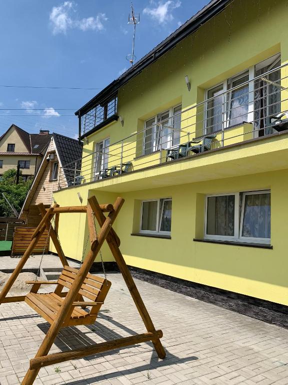Budova, kde se ubytování v soukromí nachází