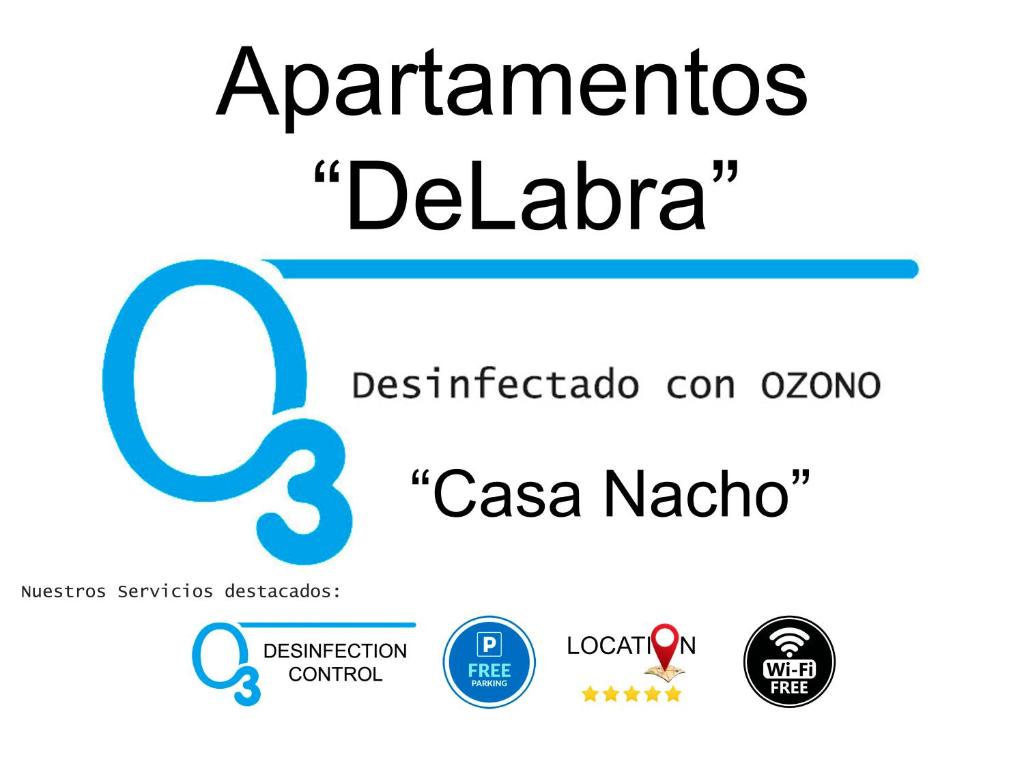 Certifikát, hodnocení, plakát nebo jiný dokument vystavený v ubytování Casa Nacho by Delabra Apartments