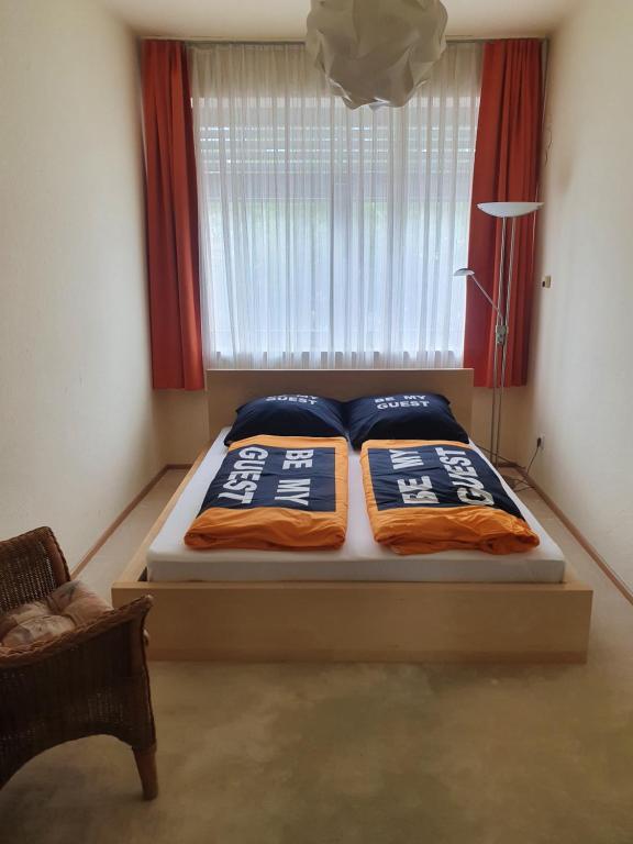 Postel nebo postele na pokoji v ubytování Appartment Weingut Hess