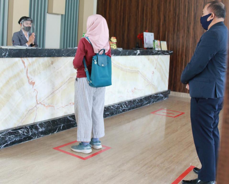 Hosté ubytování Luminor Hotel Jambi Kebun Jeruk By WH