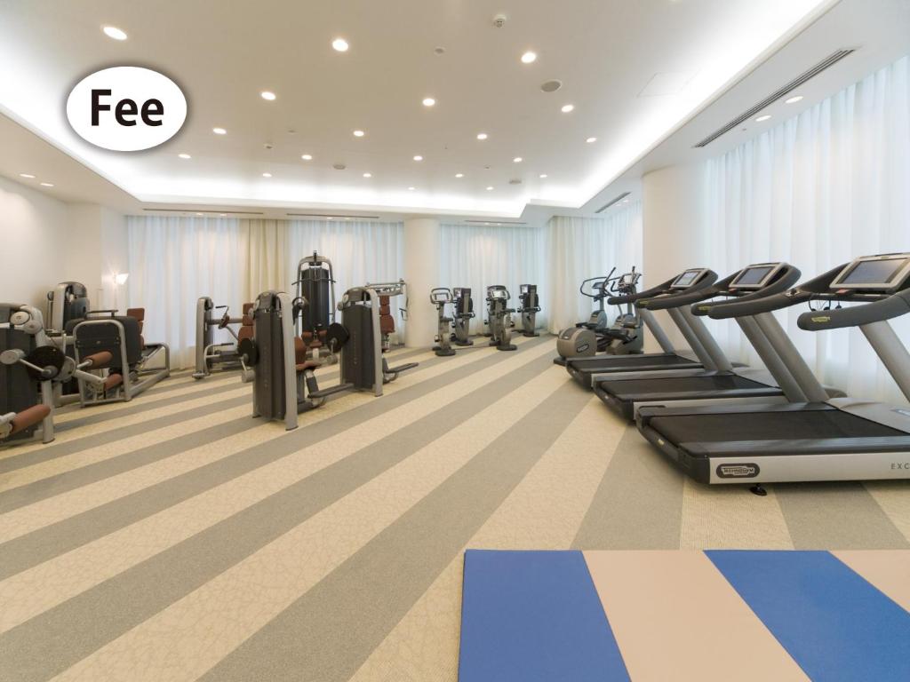 Fitness centrum a/nebo fitness zařízení v ubytování Grand Prince Hotel Hiroshima