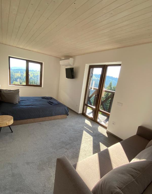 Posezení v ubytování Panorama Karpat