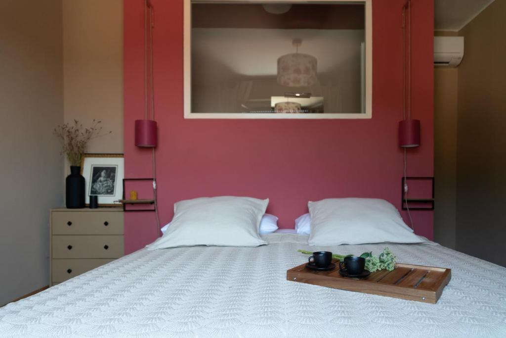 En eller flere senger på et rom på La Bastia - Bed & Soul