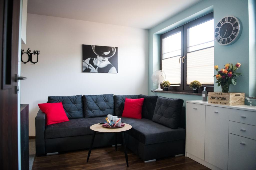 Posedenie v ubytovaní Apartamenty Królewskie