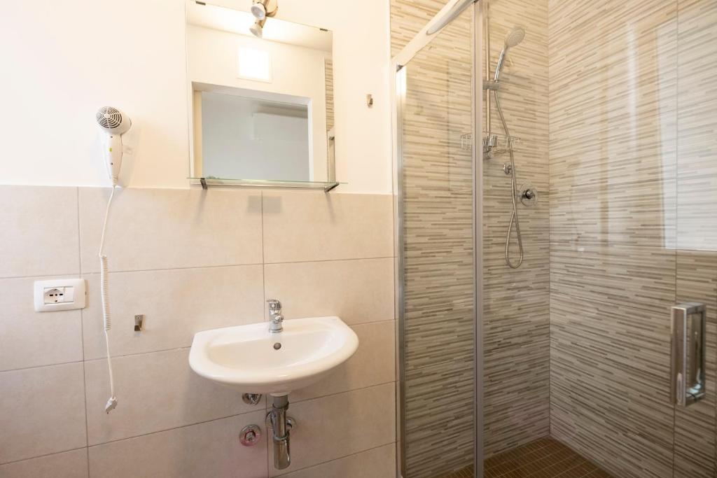 Koupelna v ubytování Hotel Lexington
