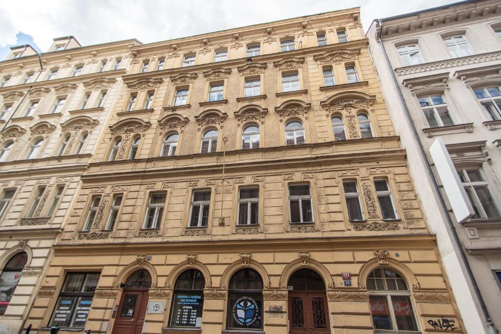 Budova, kde se penzion nachází