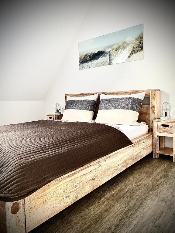Postel nebo postele na pokoji v ubytování Dilger Apartments
