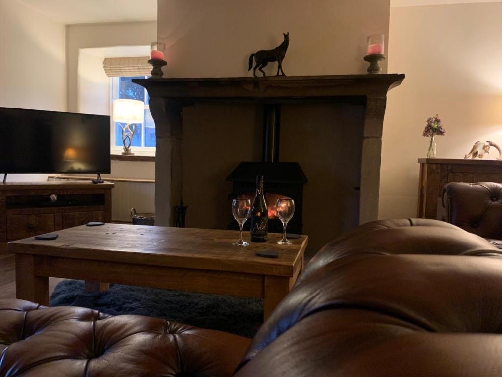 Posezení v ubytování 5 Star Cottage on the Green with Log Burner - Dog Friendly