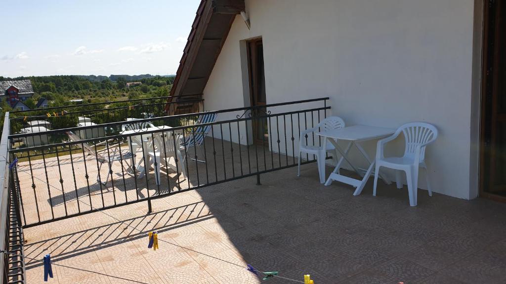 Balkon lub taras w obiekcie Willa Admiralska