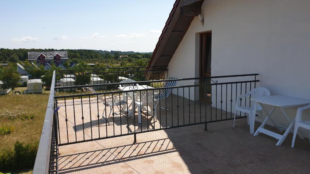 Balkon lub taras w obiekcie Willa Admiralska