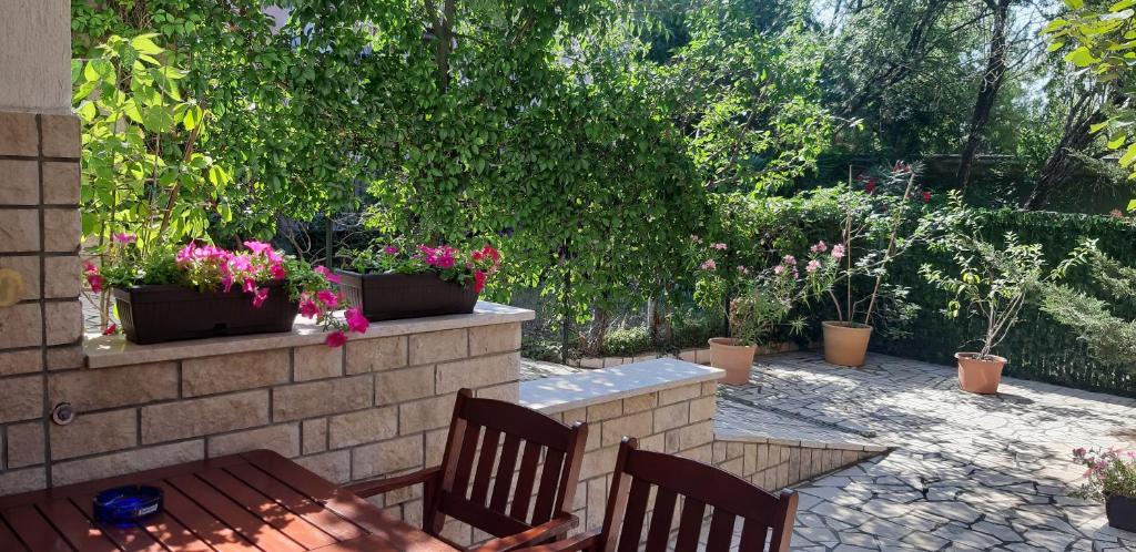 Zahrada ubytování Apartments Ruzica