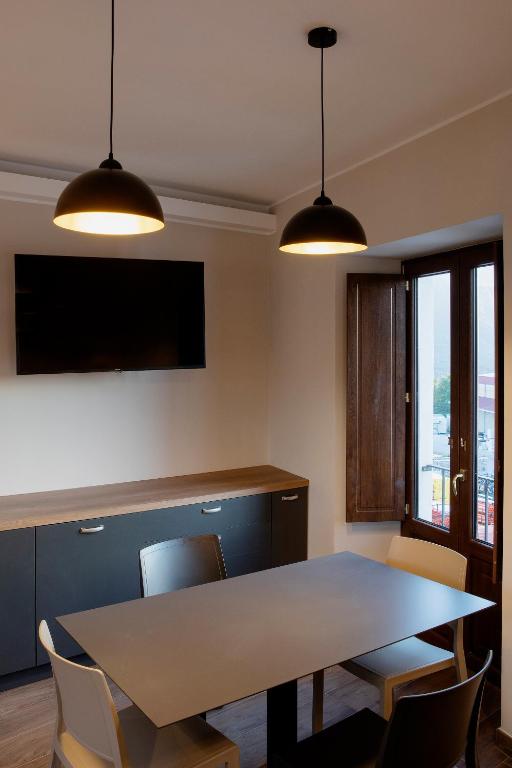 TV a/nebo společenská místnost v ubytování Residenza Cappelli - Affittacamere