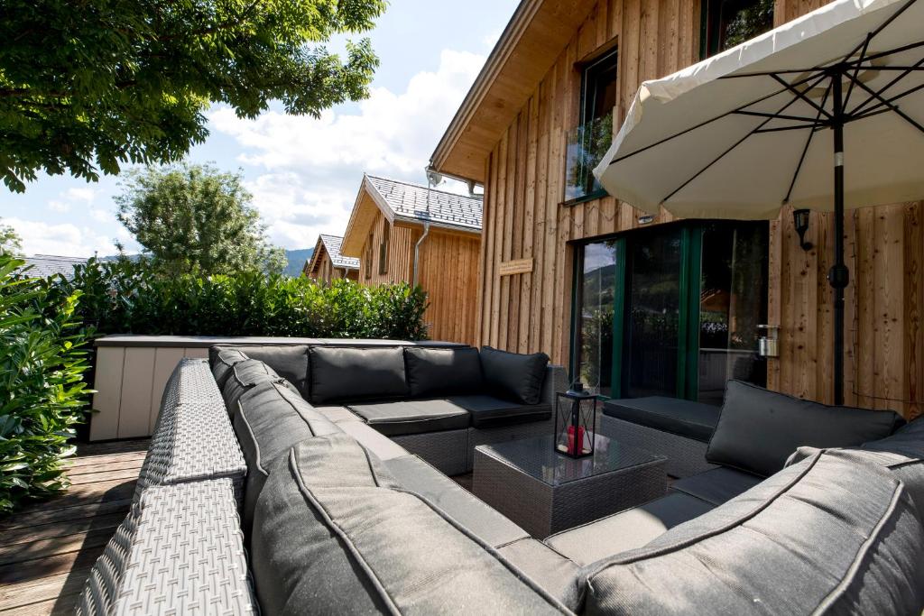 Posezení v ubytování Luxury Chalet Kreischberg 11a