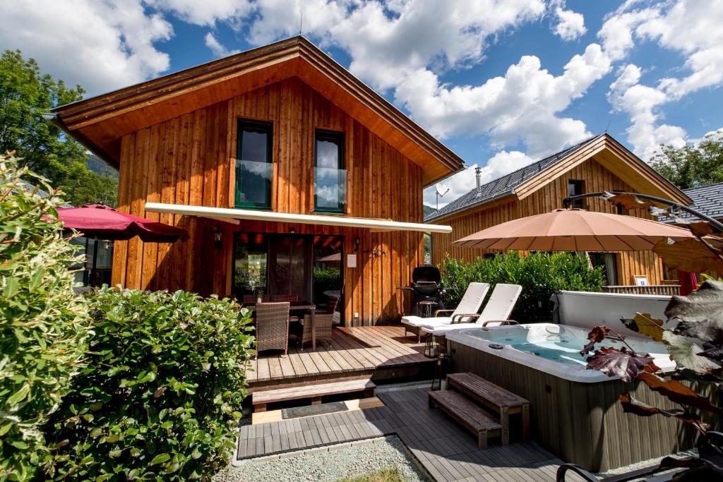 Zahrada ubytování Luxury Chalet Kreischberg 11a