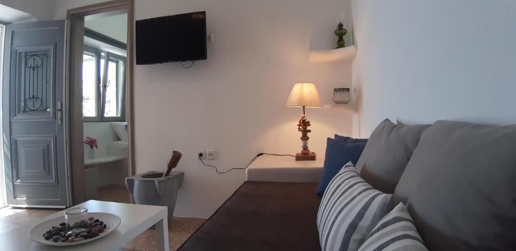 TV a/nebo společenská místnost v ubytování Bella Vista