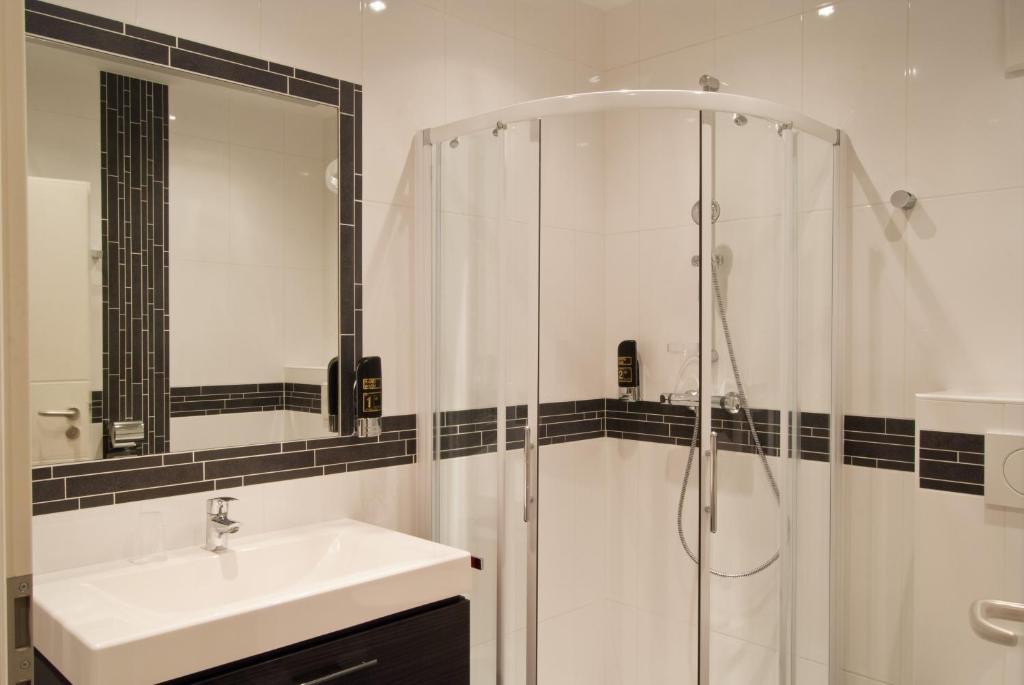 Koupelna v ubytování Hotel Residenz Hössinger