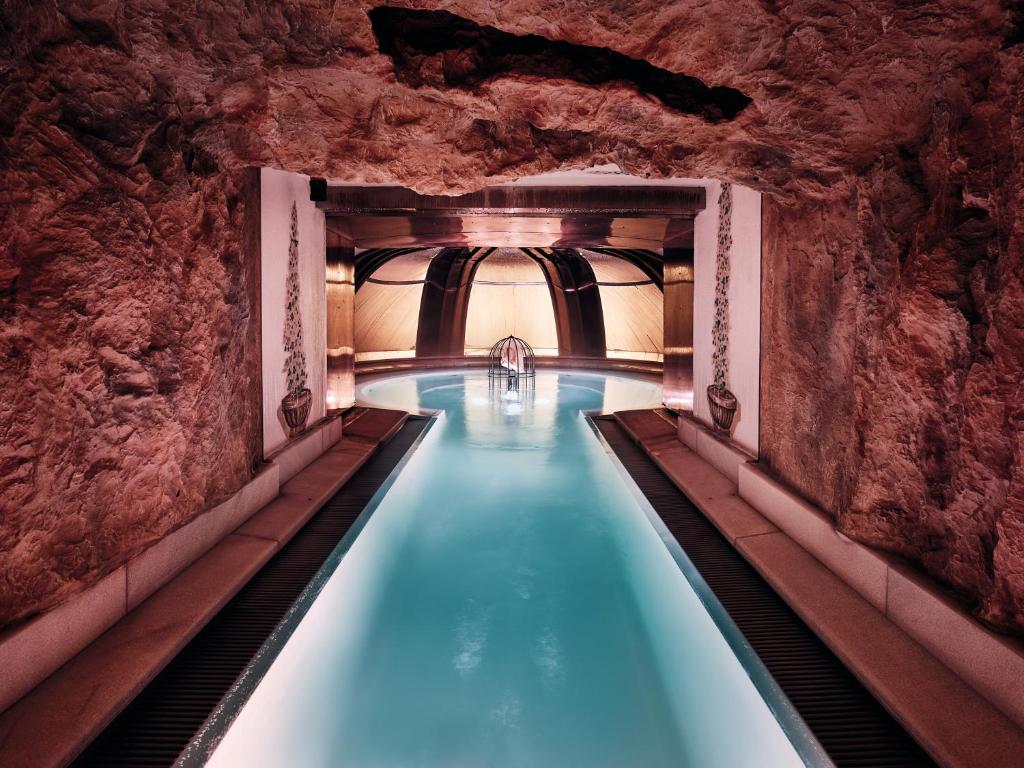 Bazén v ubytování Hotel Pichlmayrgut nebo v jeho okolí