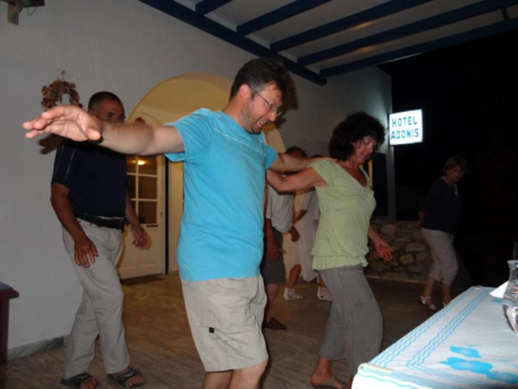 Hosté ubytování Adonis Hotel Naxos