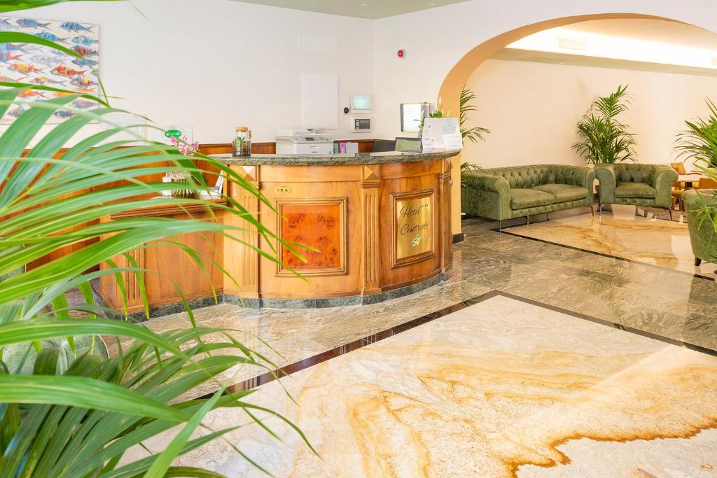 Vstupní hala nebo recepce v ubytování Hotel Centrale