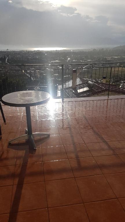 Balkon lub taras w obiekcie Iliothea