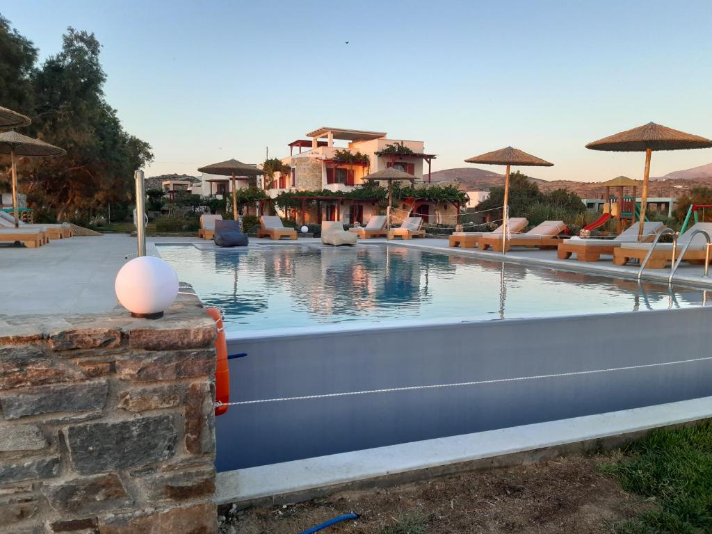 Bazén v ubytování Acti Plaka Hotel nebo v jeho okolí