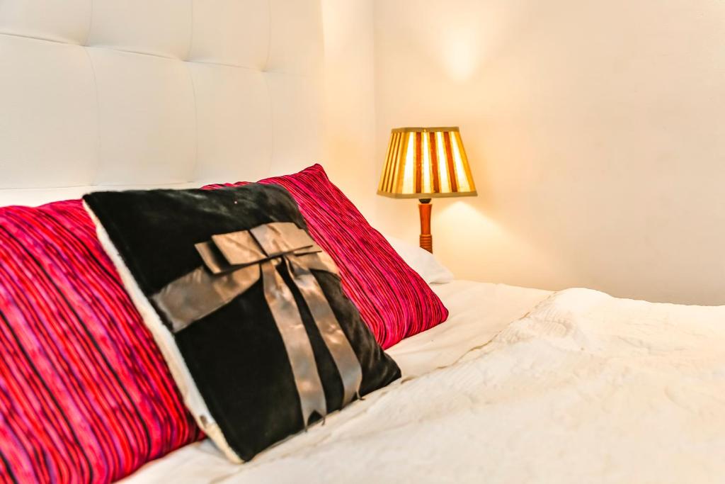 Postel nebo postele na pokoji v ubytování Ghat Apartments Montroig