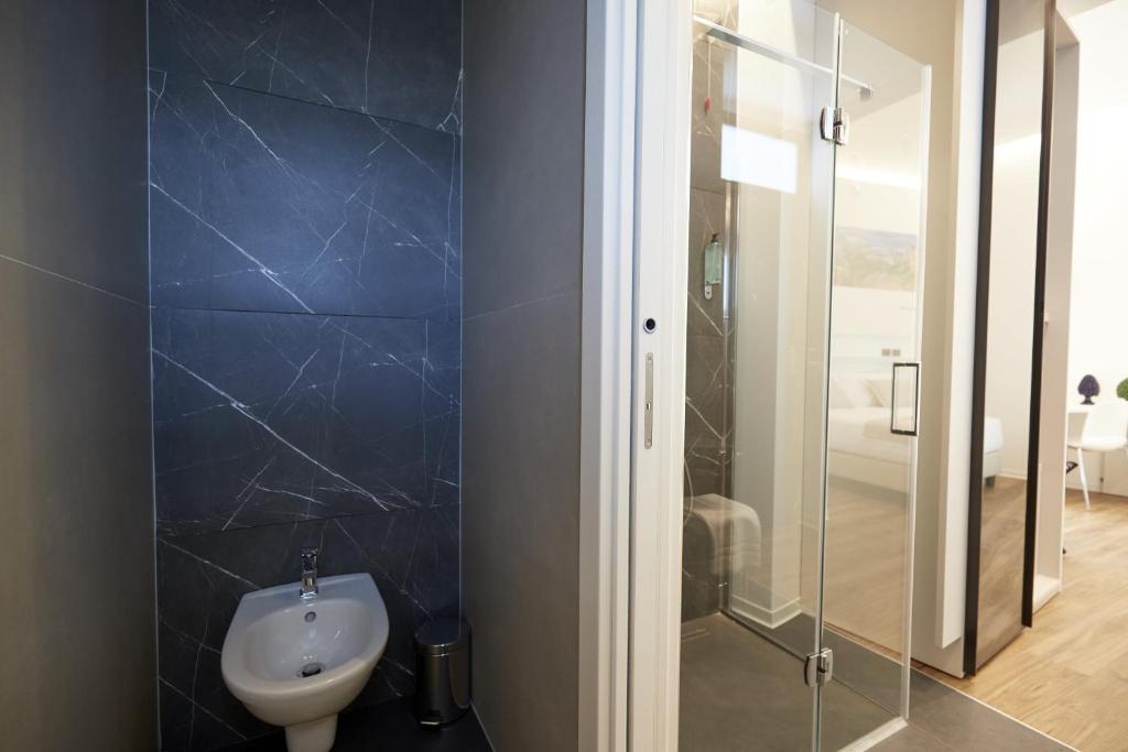 Koupelna v ubytování Orizzonte MHotel