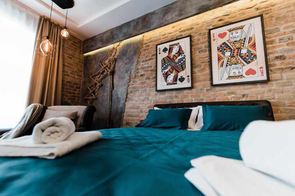 Postel nebo postele na pokoji v ubytování Square 19-Boutique rooms