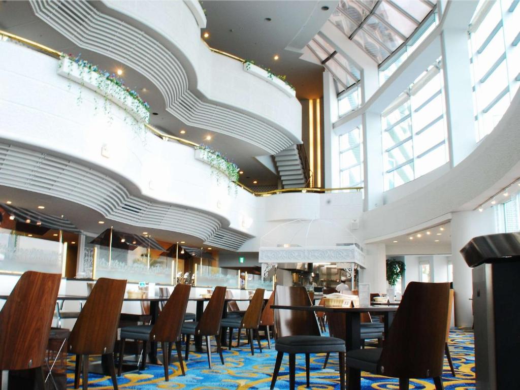 Restaurace v ubytování Mikawawan Resort Linx