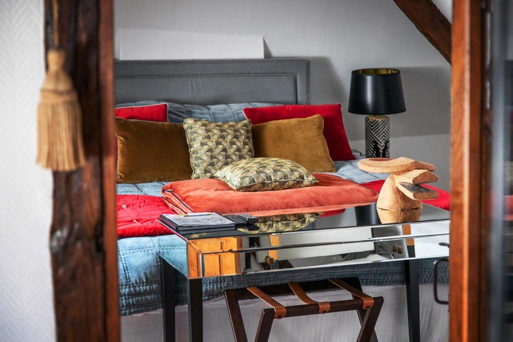 LA BELLÊME BLEUE - Deluxe Tweepersoonskamer Met Douche
