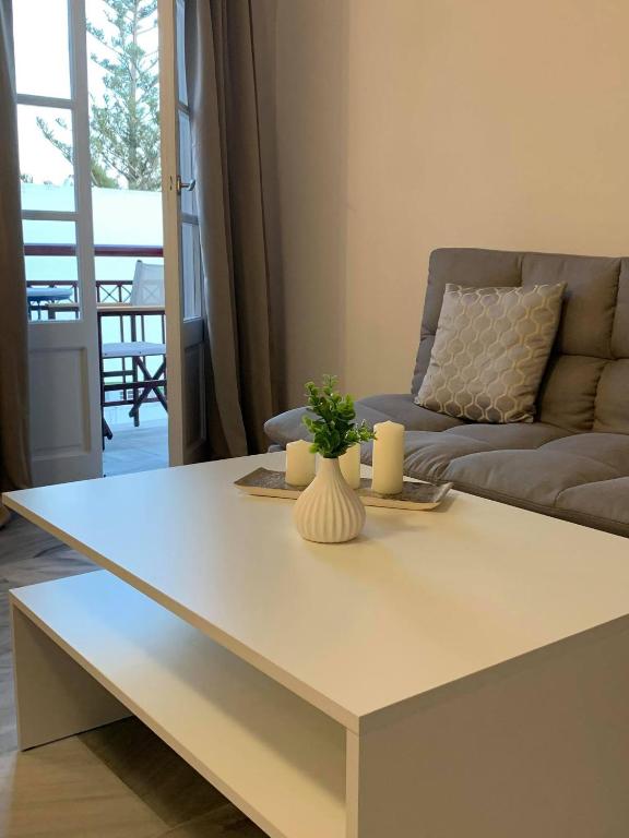 Posezení v ubytování Akrogiali Hotel