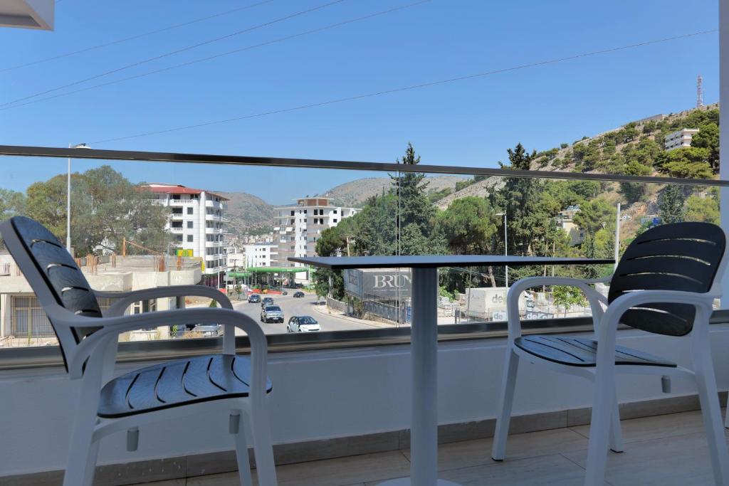 Balkón nebo terasa v ubytování Lumi Hotel