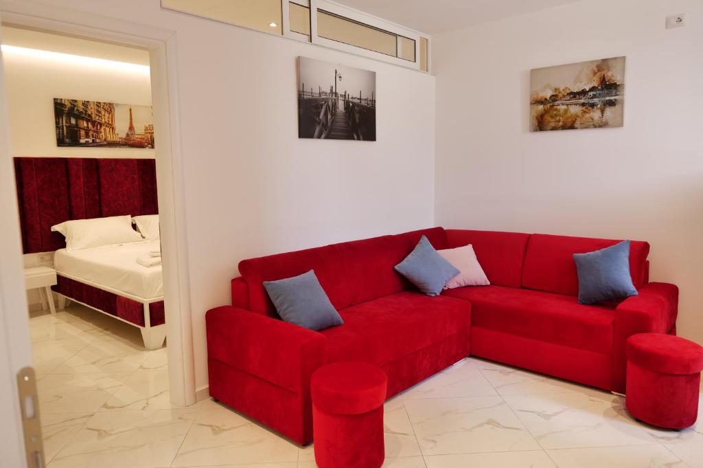 Posezení v ubytování Lumi Hotel